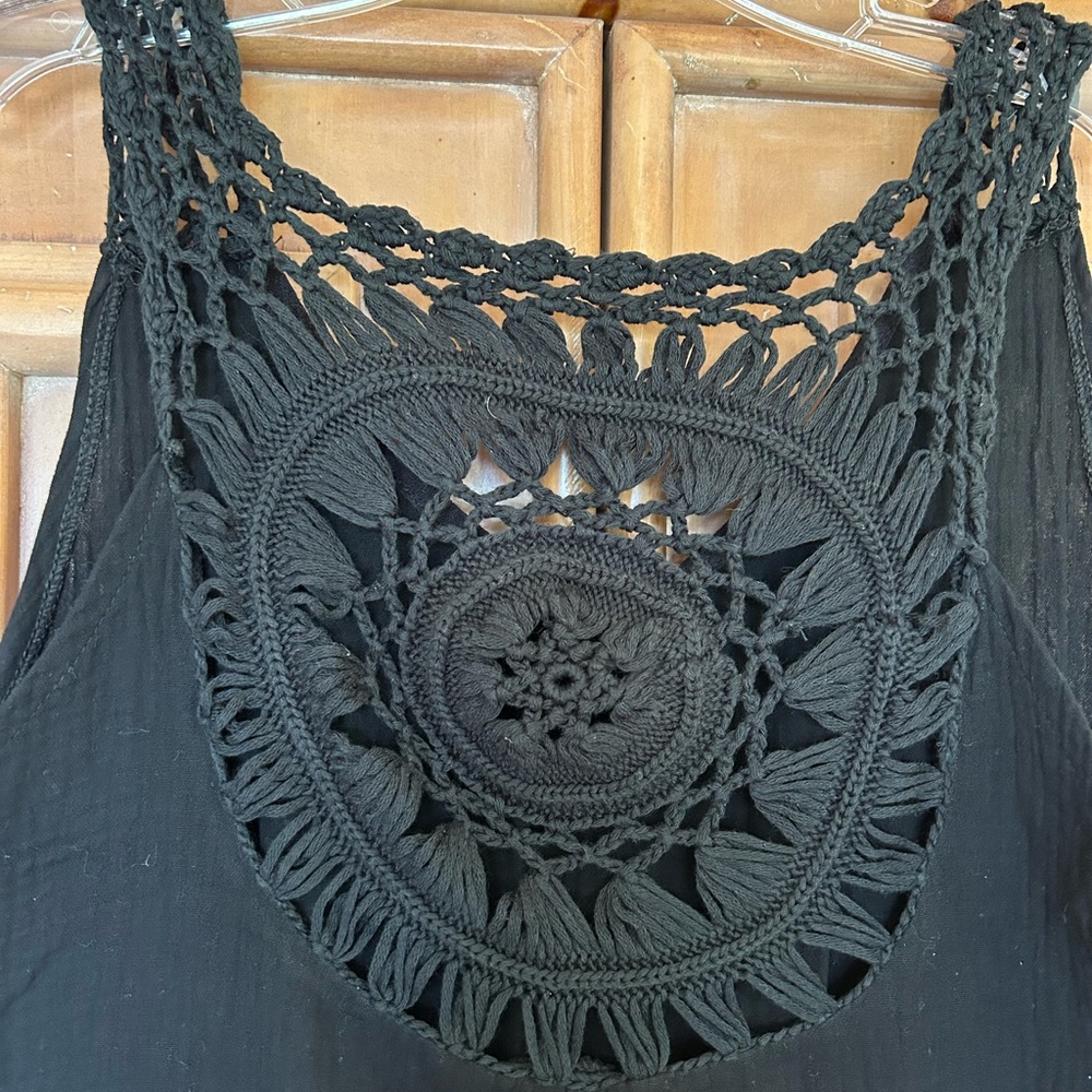 Black Cupshe coverup, size S - Picture 2 of 2